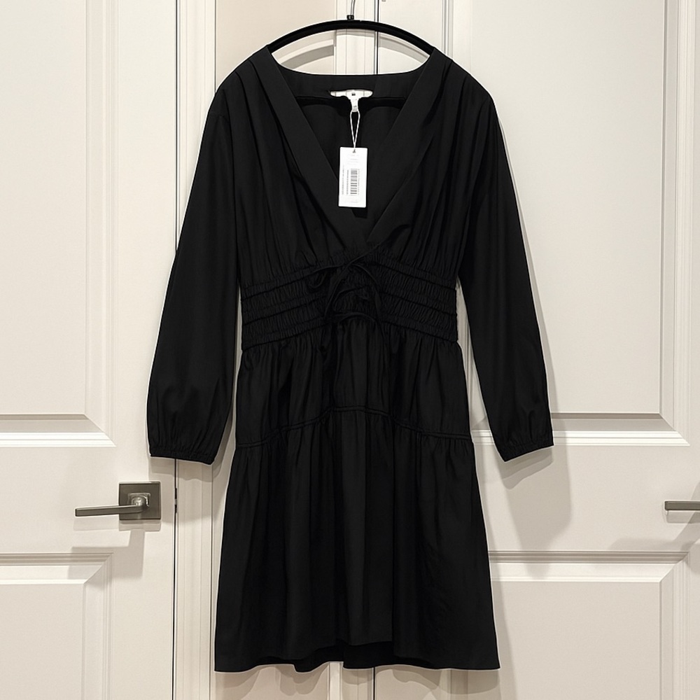 Derek Lam NWT  Black Long Sleeve Dress size 14